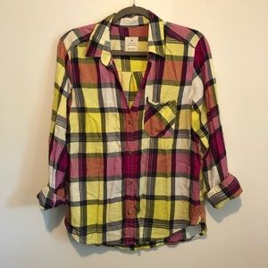 🍁 American Eagle vintage boyfriend fit flannel